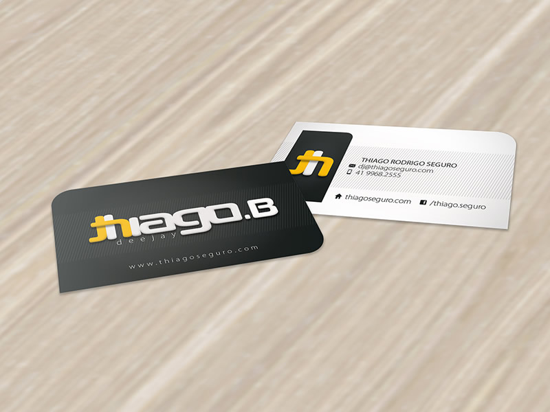 CARTÃO DE VISITA . THIAGO B